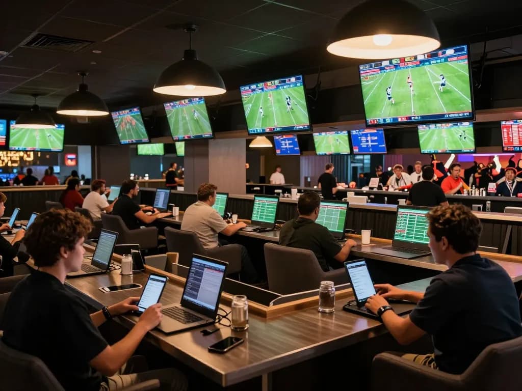 Fans placing strategic bets on keonhacai in a modern sportsbook environment