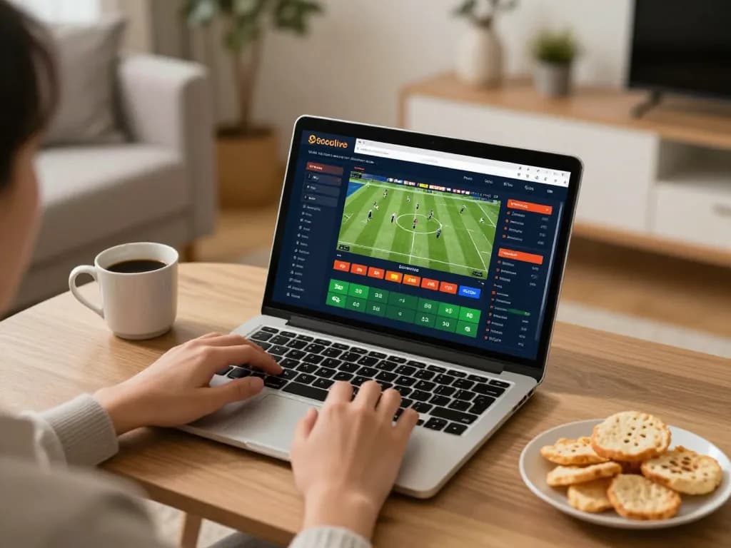 Xem bóng đá Socolive while enjoying online betting at home with a cozy atmosphere.
