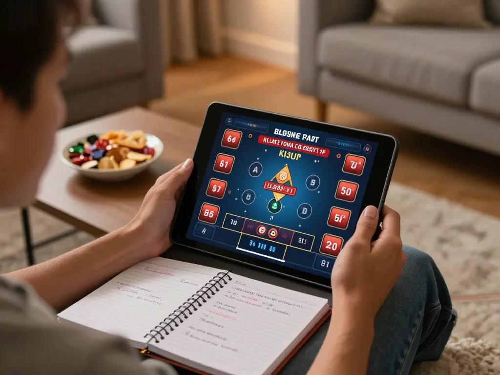 Experience engaging online gameplay at 28bets casino in a cozy living room setting.