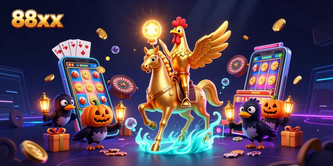 Experience thrilling gameplay at 88xx casino with a dynamic scene of innovative online gaming action.