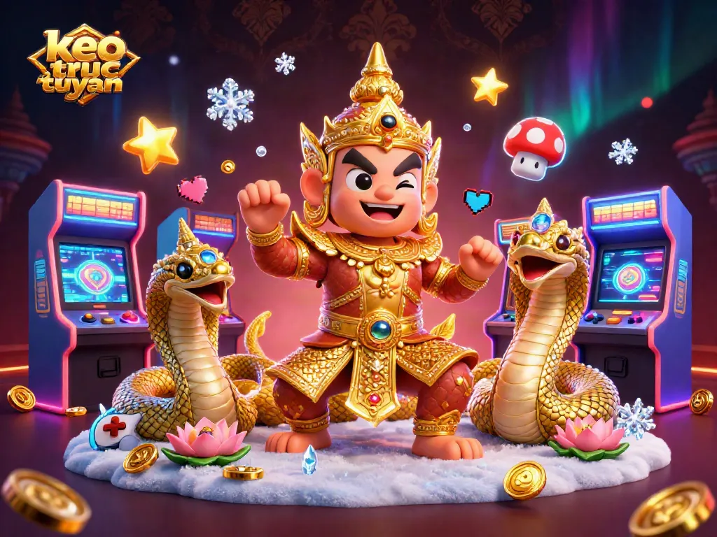 Enhance your keo truc tuyen gameplay with dynamic characters and casino elements.