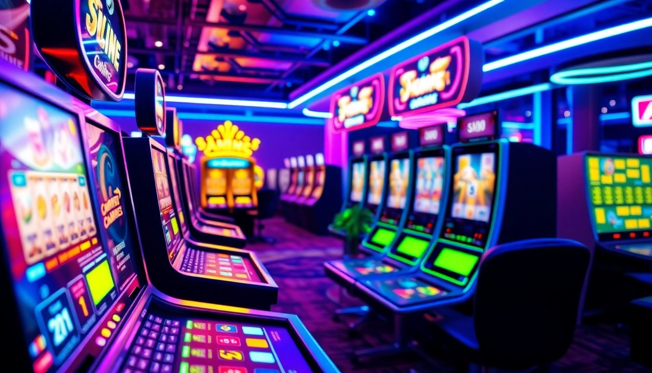 NOHU90 online gaming platform showcasing vibrant slot games and a lively atmosphere.