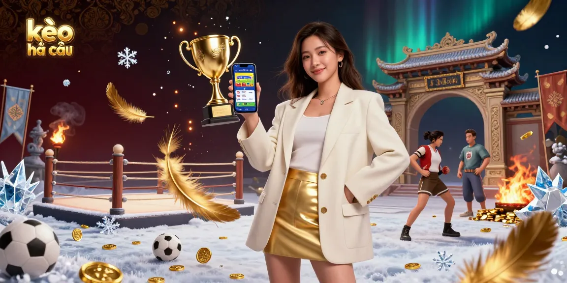 Engage with kèo nhà cái through a vibrant illustration showcasing sports betting action and strategy.