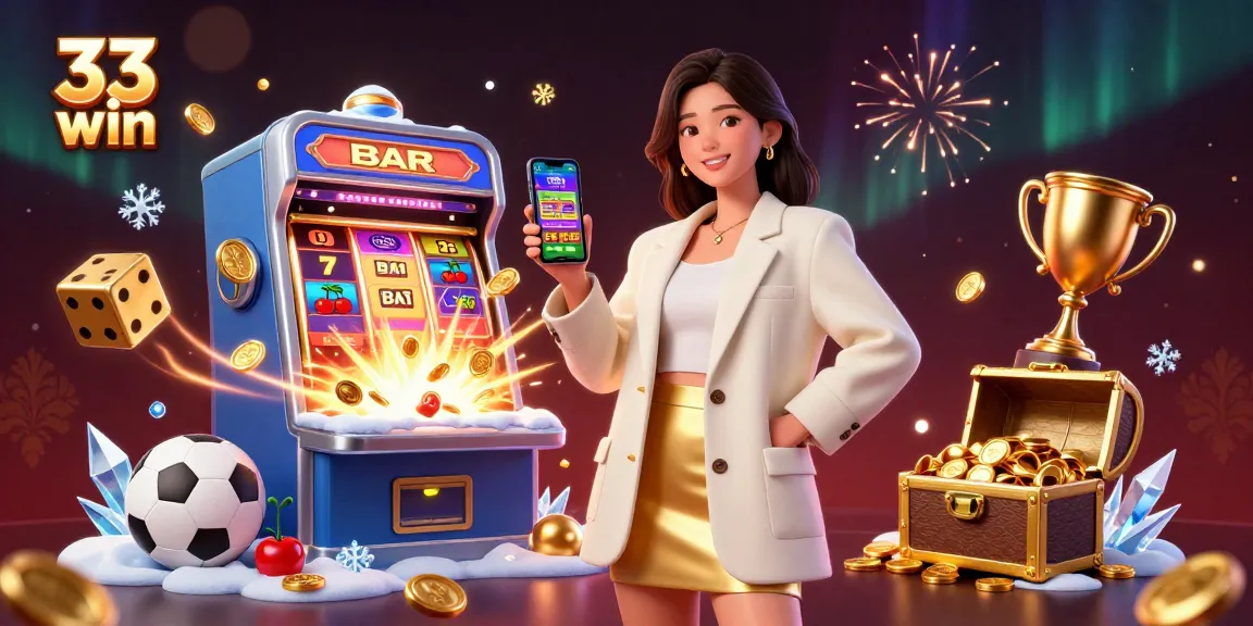 Engage with 33 win in an exciting sports betting scene with vibrant casino elements.