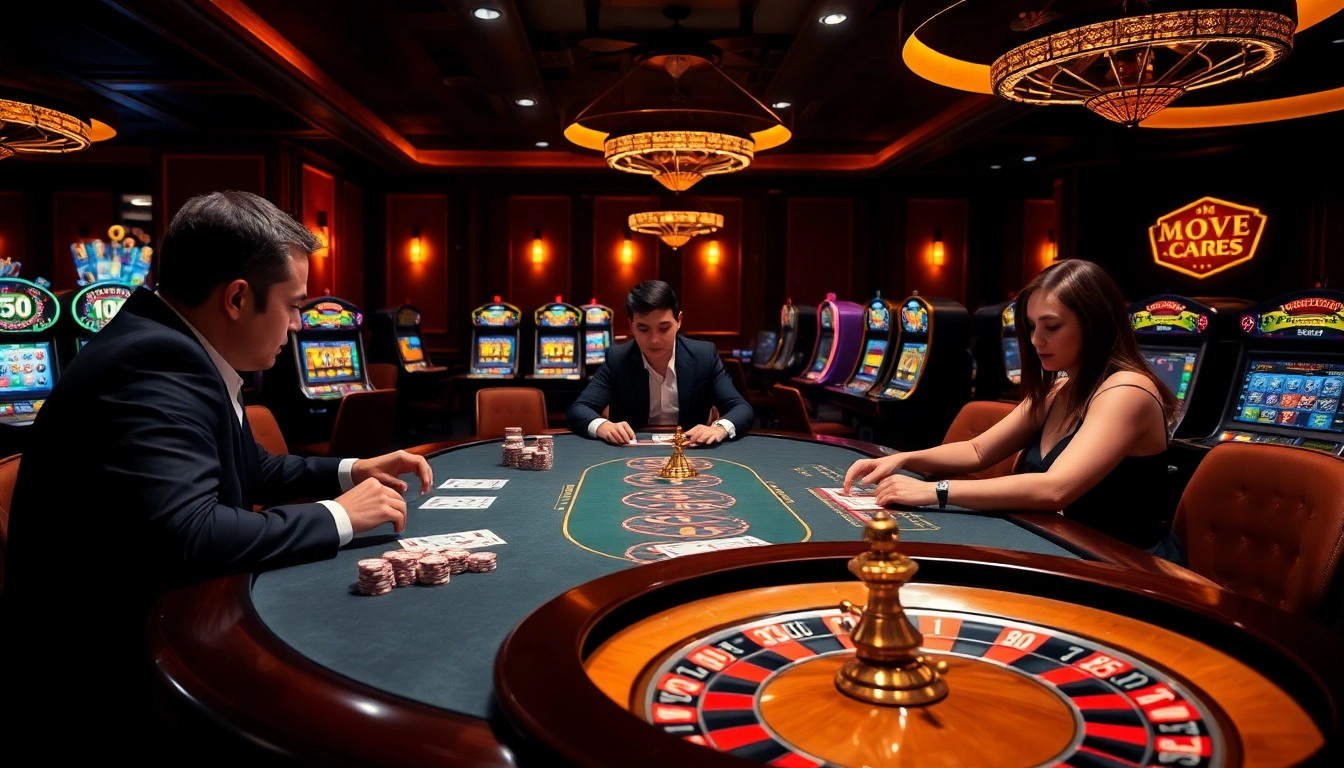 Experience the thrill of high-stakes gaming at mm88 com with poker chips and cards.