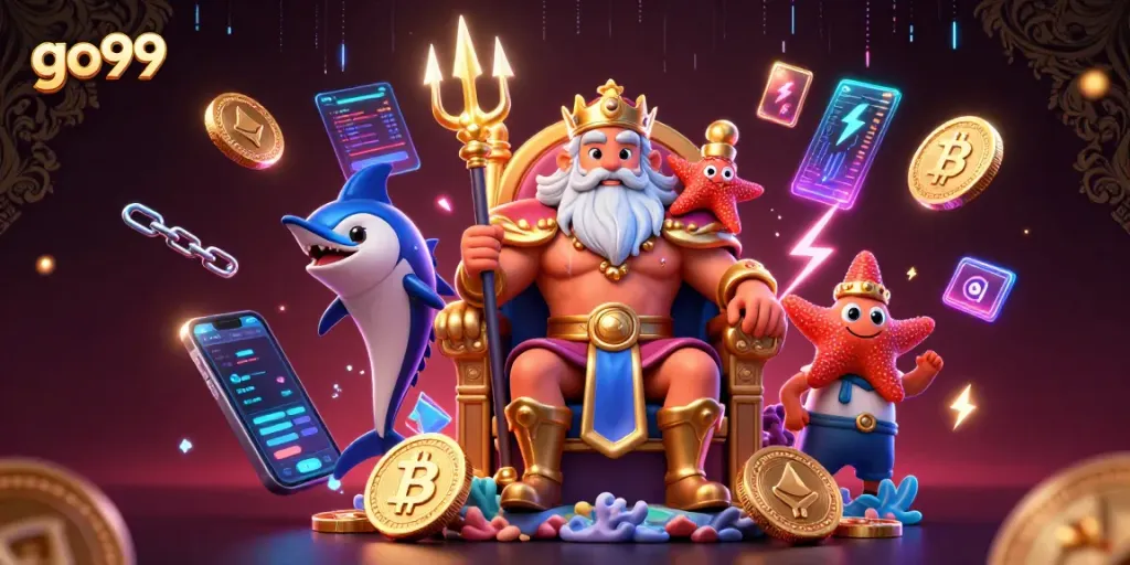 Experience thrilling wins at go99 with Neptune and vibrant gaming elements in a casino adventure.