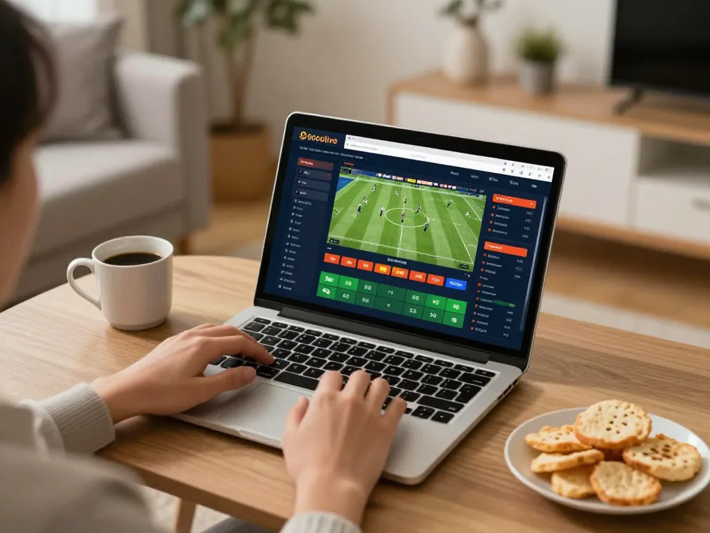 Xem bóng đá Socolive while enjoying online betting at home with a cozy atmosphere.