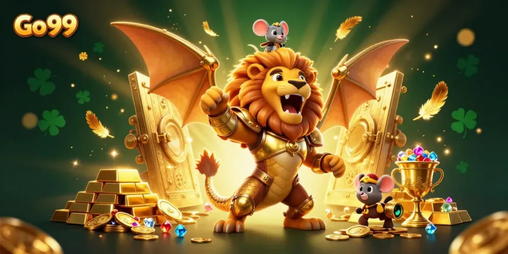 Experience the thrill of Go 99 with dynamic characters and fortune-filled gaming elements!
