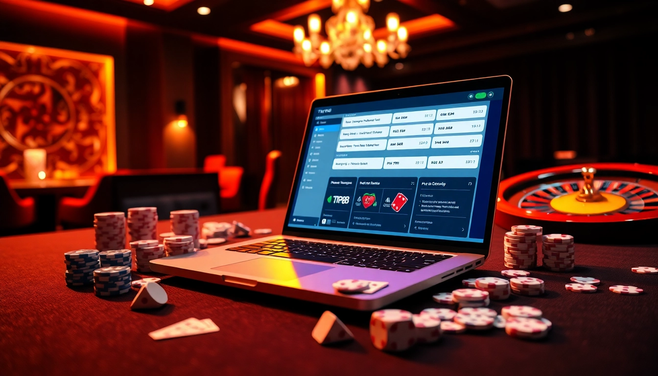 Experience immersive online gaming at https://tip88a.com/ with vibrant casino visuals and dynamic betting options.