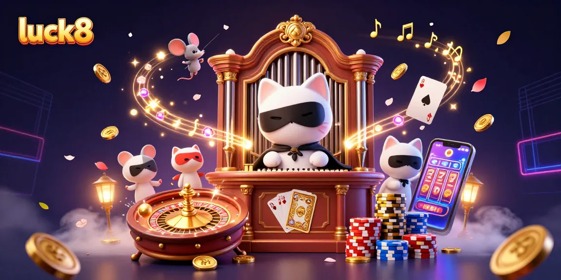 Experience the excitement at luck8 casino with dynamic game elements and captivating 3D characters.